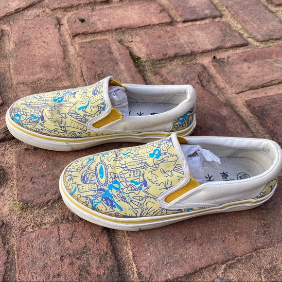 Yellow Slip-ons - Picture 2 of 4